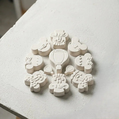 Disney Character Silicone Mould – 10 Cavity Wax Melt, Candle & Soap Mould