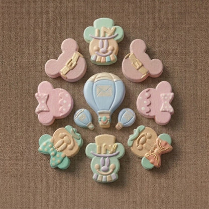 Disney Character Silicone Mould – 10 Cavity Wax Melt, Candle & Soap Mould