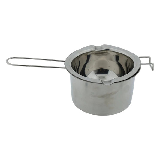 Bloom Creations 400ml stainless steel double boiler pot for melting wax, chocolate, and butter